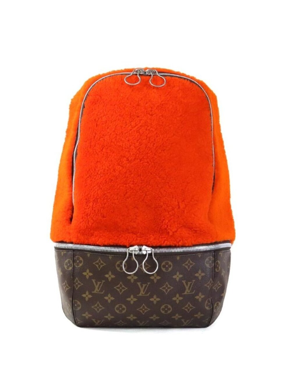 Louis Vuitton Backpack Celebrating Monogram Marc Newson Fleece Pack